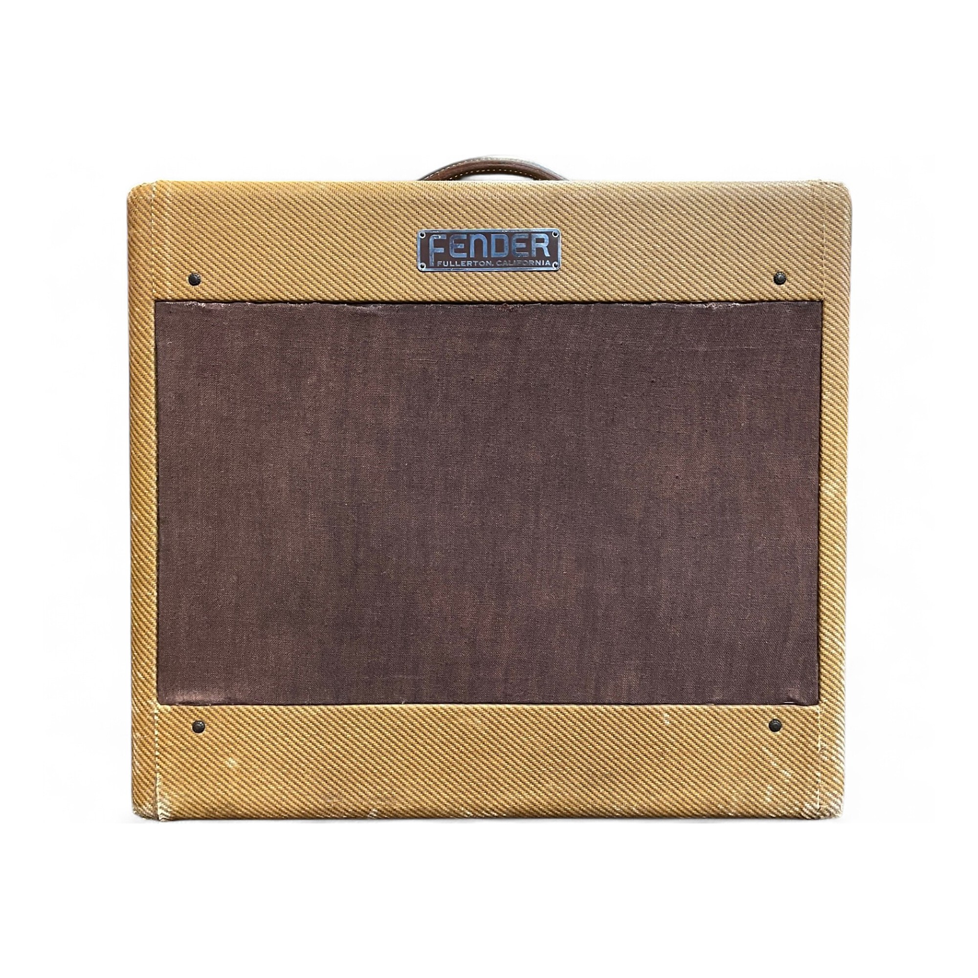 Vintage 1953 Fender Tweed Deluxe Tube Guitar Combo Amp