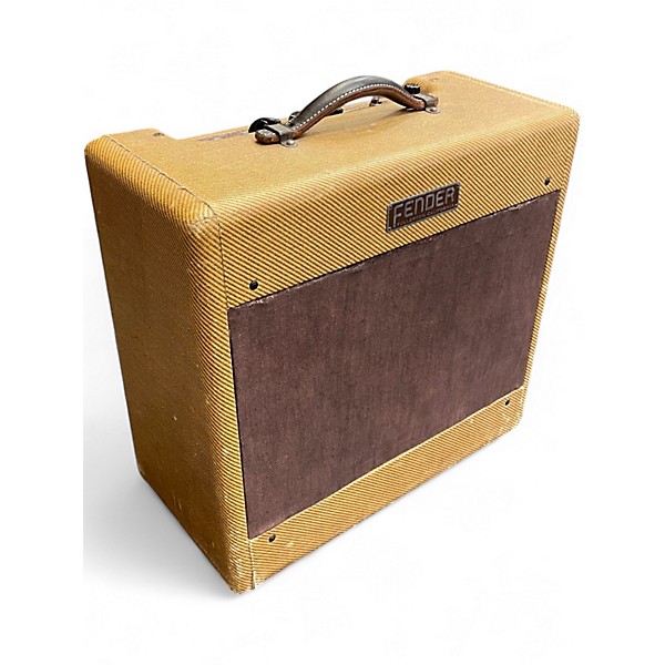 Vintage 1953 Fender Tweed Deluxe Tube Guitar Combo Amp