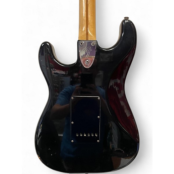 Vintage 1976 Fender Stratocaster Black Solid Body Electric Guitar