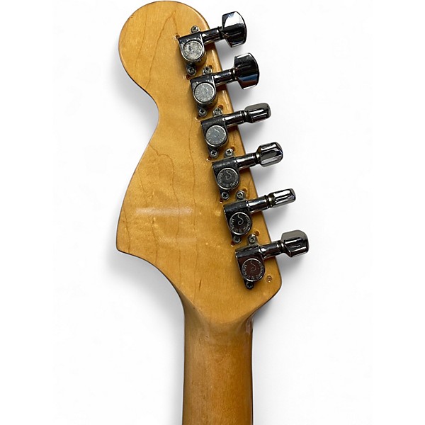 Vintage 1976 Fender Stratocaster Black Solid Body Electric Guitar