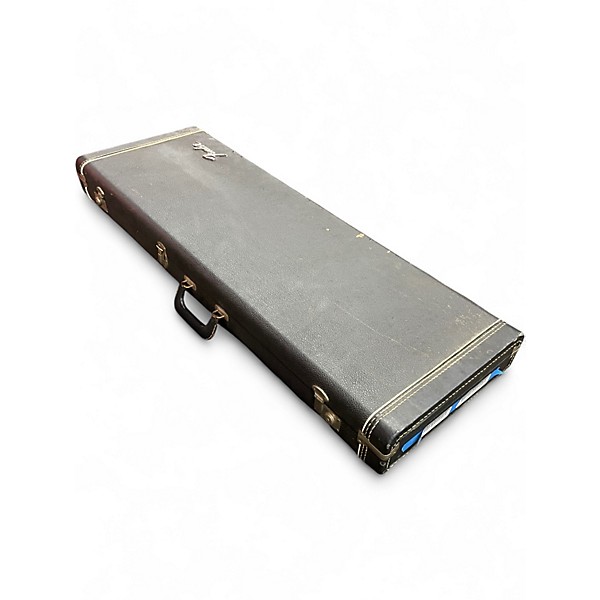 Vintage 1976 Fender Stratocaster Black Solid Body Electric Guitar