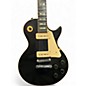 Vintage 1976 Gibson Les Paul Pro Deluxe Black Solid Body Electric Guitar