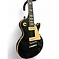 Vintage 1976 Gibson Les Paul Pro Deluxe Black Solid Body Electric Guitar