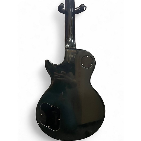 Vintage 1976 Gibson Les Paul Pro Deluxe Black Solid Body Electric Guitar