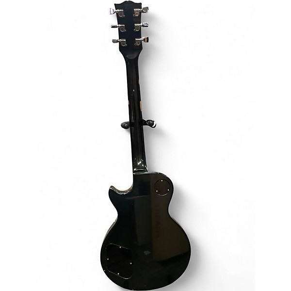 Vintage 1976 Gibson Les Paul Pro Deluxe Black Solid Body Electric Guitar