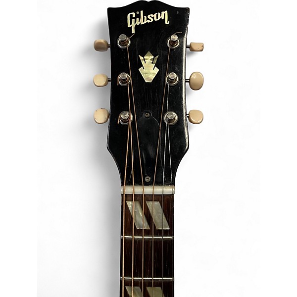 Vintage 1963 Gibson Southern Jumbo Sunburst Acoustic Electric Guitar