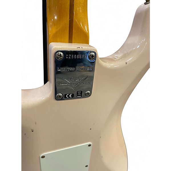 Used 2023 Fender LTD 56 STRAT JRN SHELL PINK Solid Body Electric Guitar