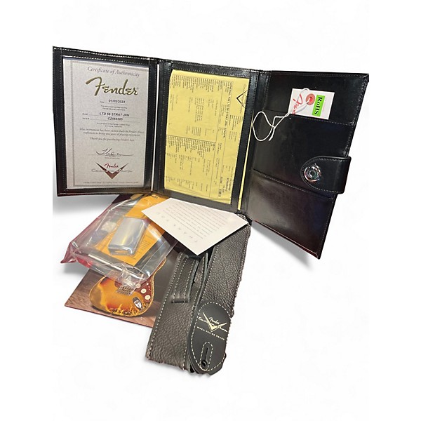 Used 2023 Fender LTD 56 STRAT JRN SHELL PINK Solid Body Electric Guitar