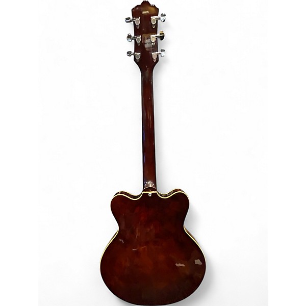 Used Eastwood classic 6 Brown Hollow Body Electric Guitar
