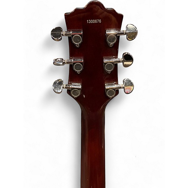 Used Eastwood classic 6 Brown Hollow Body Electric Guitar