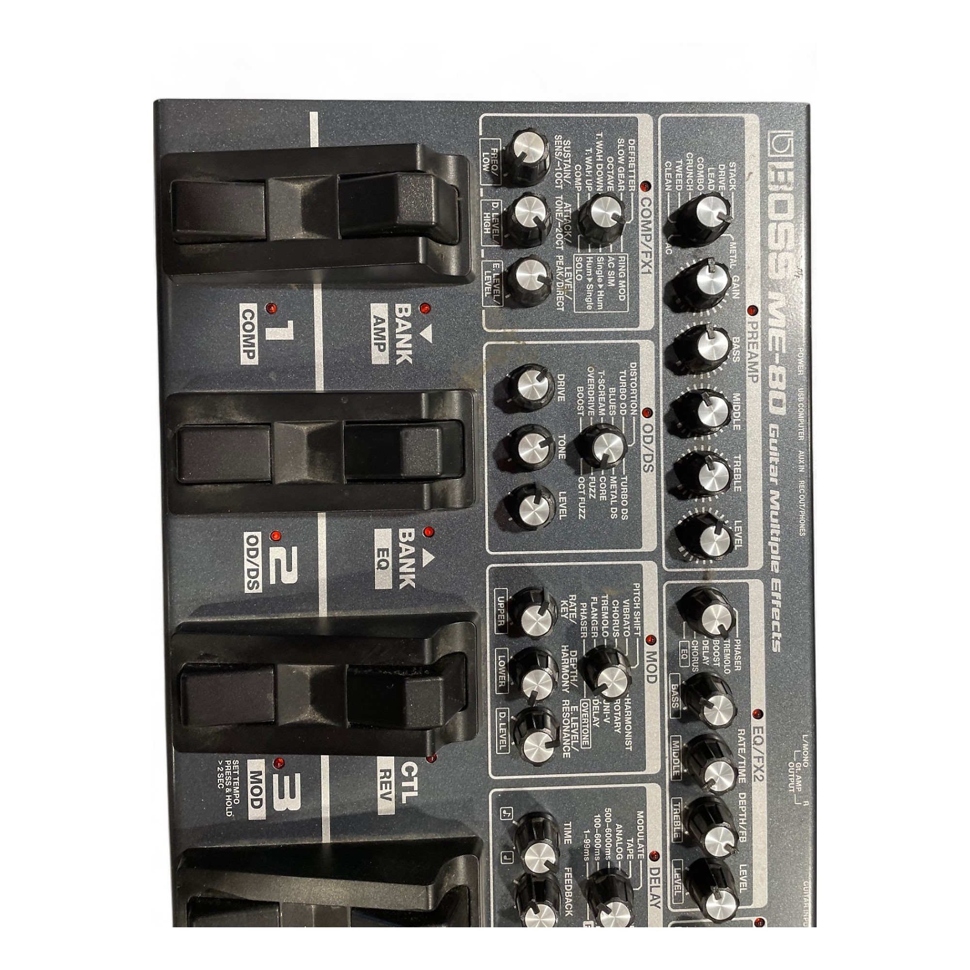 Used BOSS Used BOSS ME80 Guitar Multi Effect Processor Used BOSS Used BOSS ME80 Guitar Multi Effect Processor