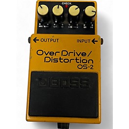 Used BOSS OS2 Overdrive Distortion Effect Pedal