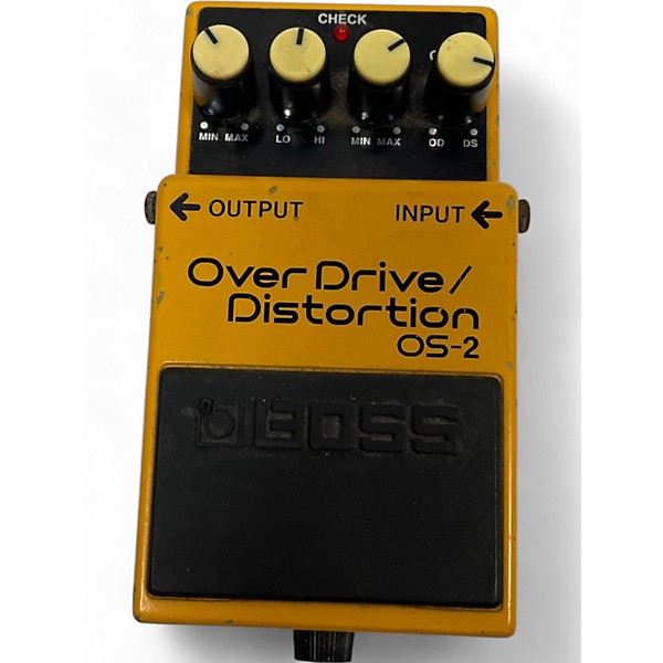 Used BOSS OS2 Overdrive Distortion Effect Pedal