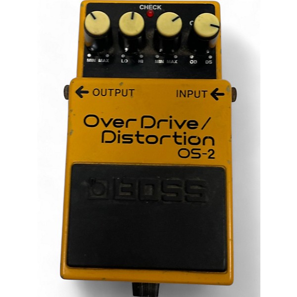 Used BOSS OS2 Overdrive Distortion Effect Pedal