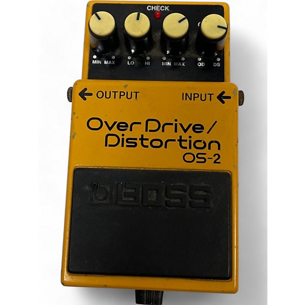 Used BOSS OS2 Overdrive Distortion Effect Pedal