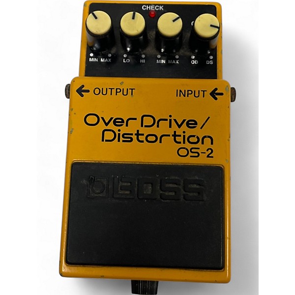 Used BOSS OS2 Overdrive Distortion Effect Pedal