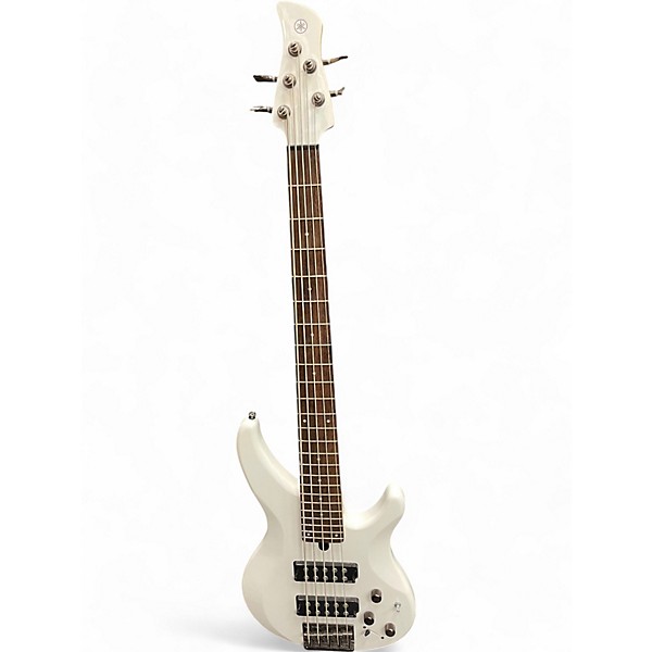 Used Yamaha TRBX305 Alpine White Electric Bass Guitar