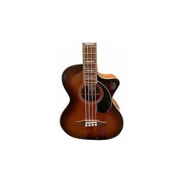 Used Fender Kingman Acoustic Electric Bass 2 Color Sunburst Acoustic Bass Guitar