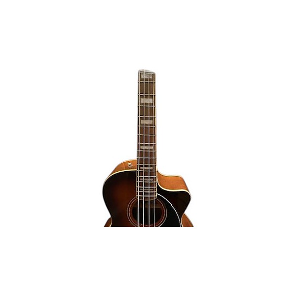 Used Fender Kingman Acoustic Electric Bass 2 Color Sunburst Acoustic Bass Guitar