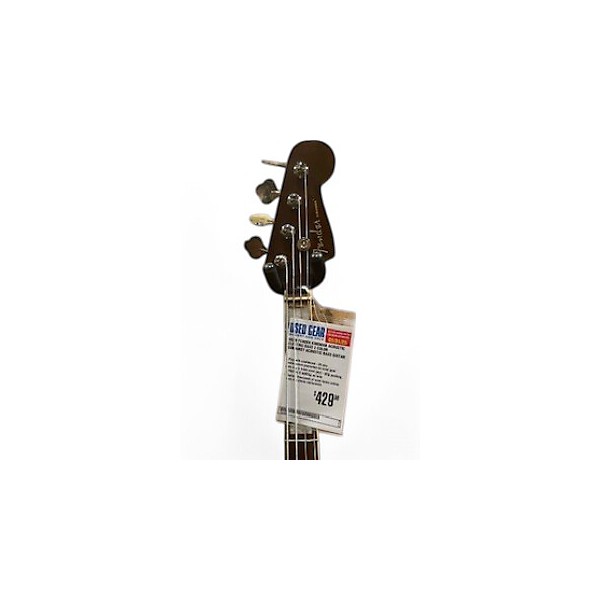 Used Fender Kingman Acoustic Electric Bass 2 Color Sunburst Acoustic Bass Guitar