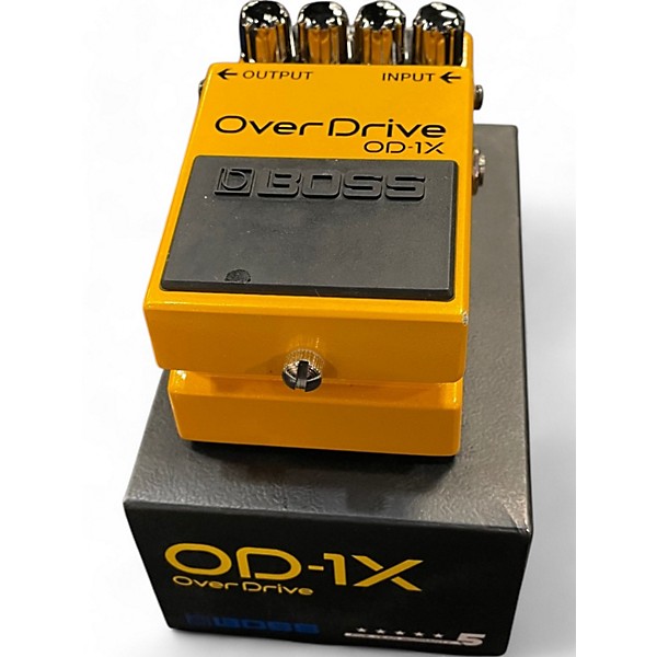 Used BOSS OD1X Overdrive Effect Pedal