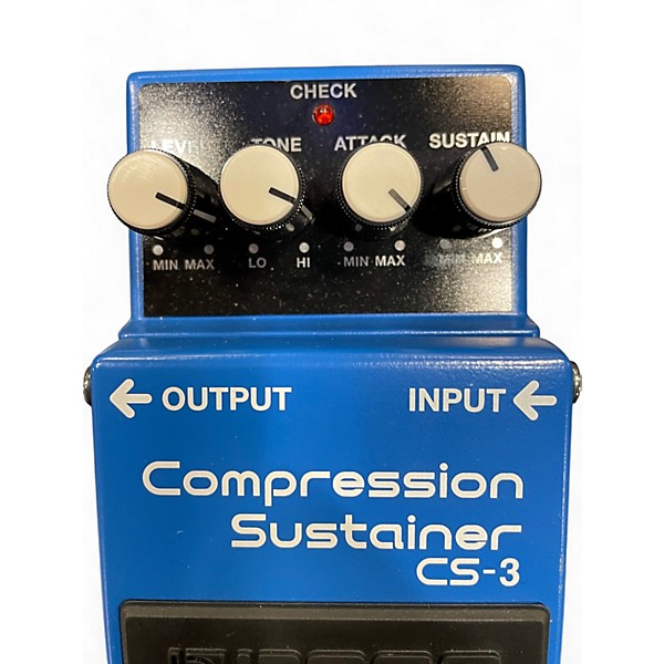 Used BOSS CS3 Compressor Sustainer Effect Pedal