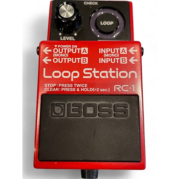 Used BOSS RC1 Loop Station Pedal