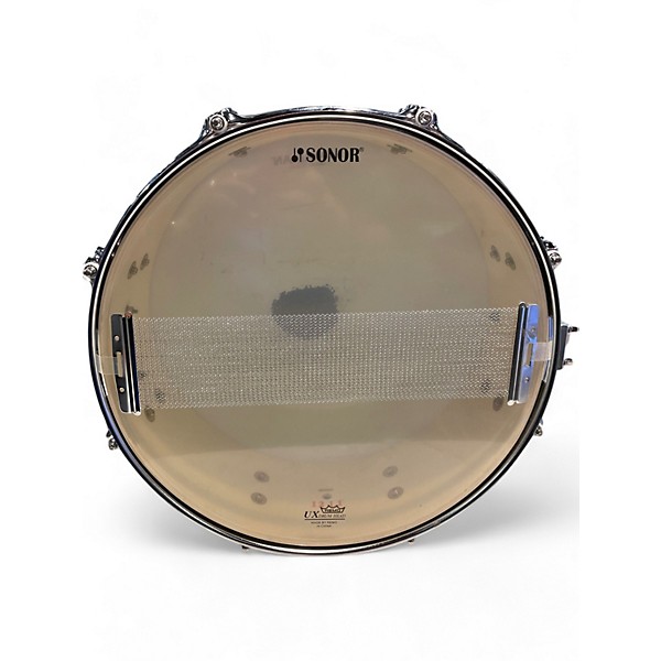 Used SONOR 14in SAFARI LIGHT BLUE Drum