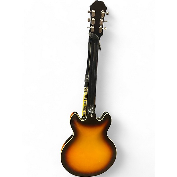 Used Airline MAP Tenor Orange Solid Body Electric Guitar
