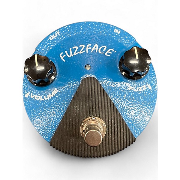 Used Dunlop FFM1 Silicon Fuzz Face Mini Blue Effect Pedal