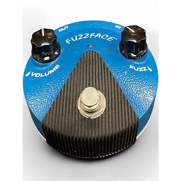 Used Dunlop FFM1 Silicon Fuzz Face Mini Blue Effect Pedal