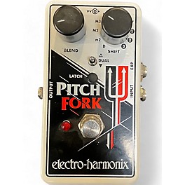 Used Electro-Harmonix Pitch Fork Polyphonic Pitch Shifting Effect Pedal