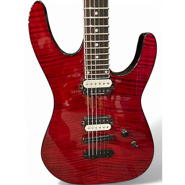 Used Dean md24 select Red Solid Body Electric Guitar