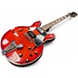 Used Electra 2227 RED BURST Hollow Body Electric Guitar