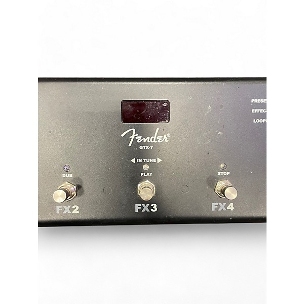 Used Fender GTX7 Pedal