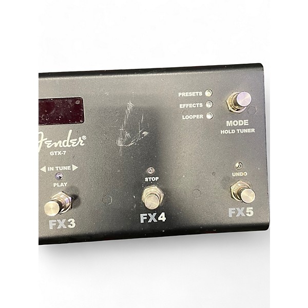 Used Fender GTX7 Pedal