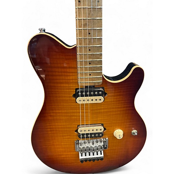 Used Ernie Ball Music Man Axis Brown Solid Body Electric Guitar