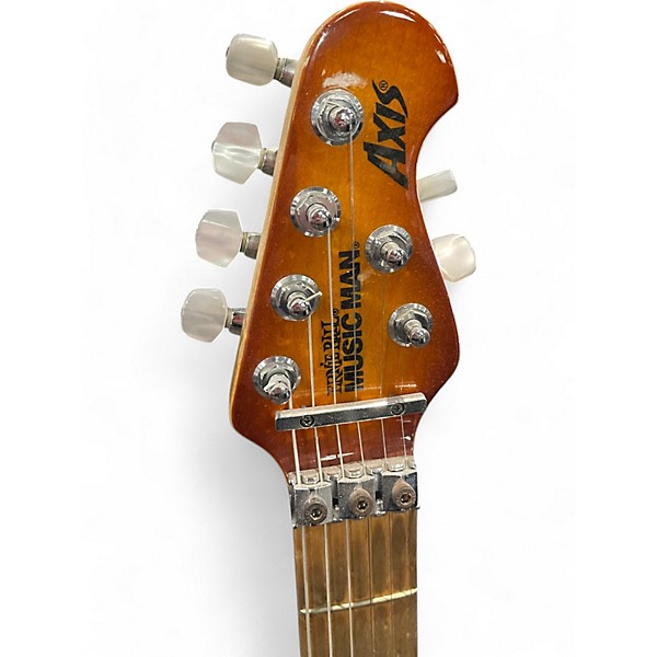 Used Ernie Ball Music Man Axis Brown Solid Body Electric Guitar