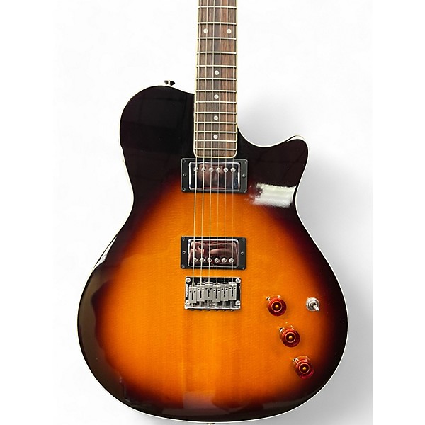 Used Ovation VXT Hybrid Sunburst Solid Body Electric Guitar