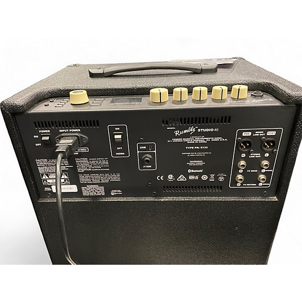 Used Fender Rumble Studio 40 Bass Combo Amp