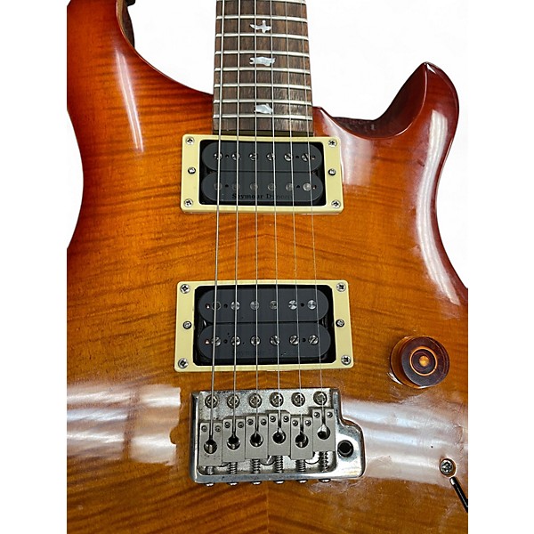 Used PRS SE Custom 24 Sunburst Solid Body Electric Guitar