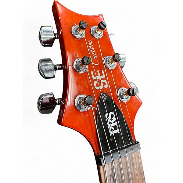 Used PRS SE Custom 24 Sunburst Solid Body Electric Guitar