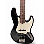 Used 2022 Fender AMERICAN PRO II JAZZ BASS BLACK Electric Bass Guitar