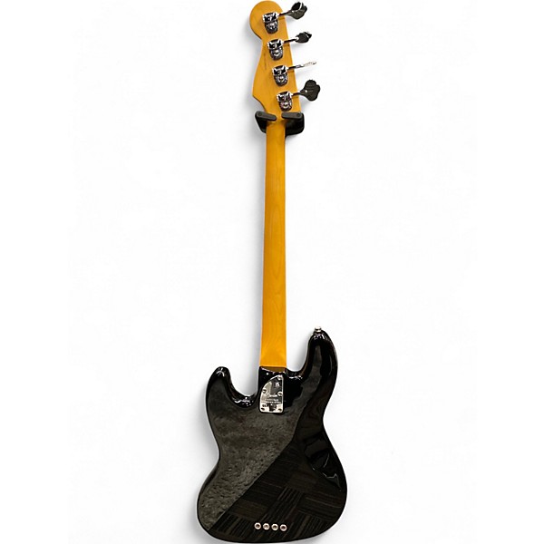 Used 2022 Fender AMERICAN PRO II JAZZ BASS BLACK Electric Bass Guitar