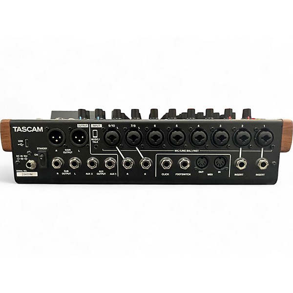 Used TASCAM MODEL 12 Powered Mixer