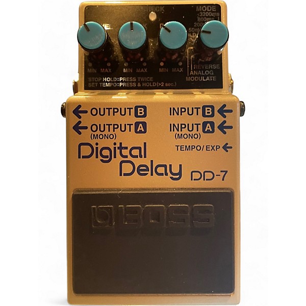 Used BOSS DD3 Digital Delay Effect Pedal