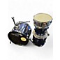 Used Percussion Plus 4 Piece DRUM SET Blue Drum Kit thumbnail