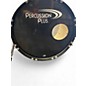 Used Percussion Plus 4 Piece DRUM SET Blue Drum Kit
