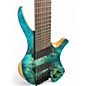 Used Agile Guitars Parallax 9 String Satin Green/Blue Solid Body Electric Guitar