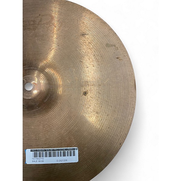 Used SABIAN 16in B8 Pro Ozone Crash Cymbal